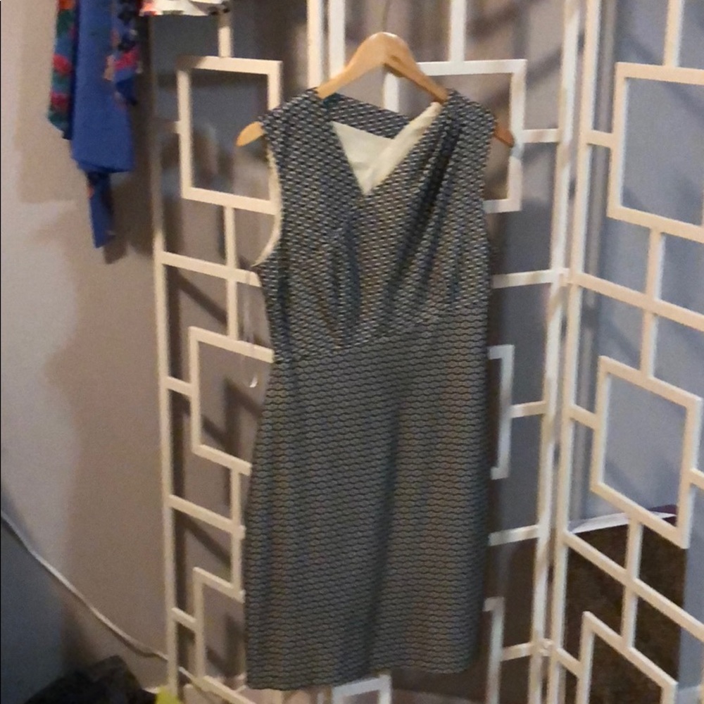 Reis black and white dress.